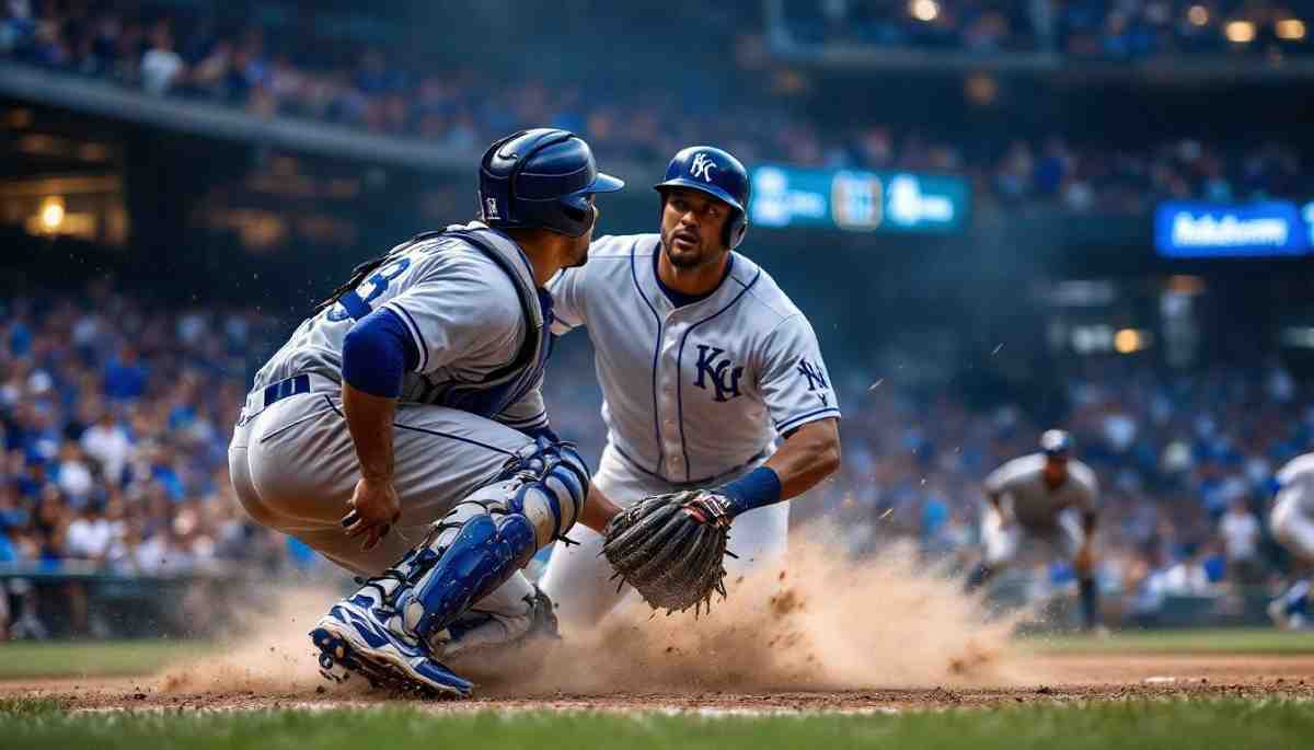 kansas city royals vs yankees match player stats